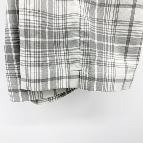 Nike 35x30 Tour Performance Dri-Fit Golf Pants Grey &
White Plaid Trousers - Picture 5 of 6